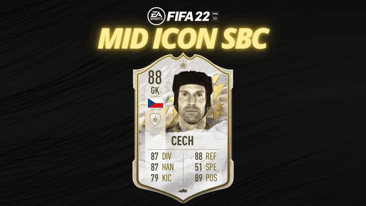 Mid ICON Peter Cech SBC FIFA 22