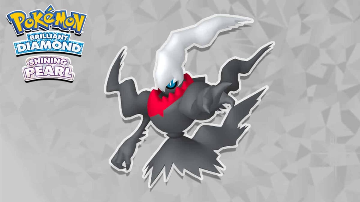 darkrai in pokemon brilliant diamond shining pearl