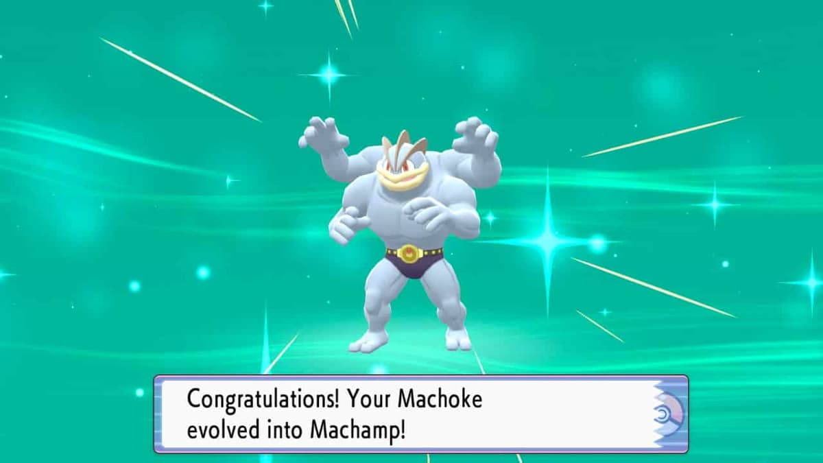 machamp in pokemon bdsp