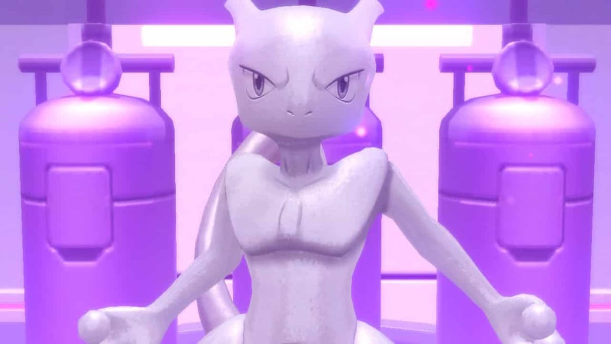 Pokemon Brilliant Diamond & Shining Pearl Mewtwo Ranamas Park tank screenshot