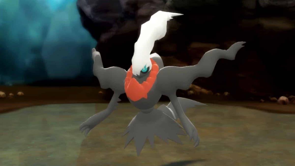 Darkrai appearing in Pokemon Brilliant Diamond