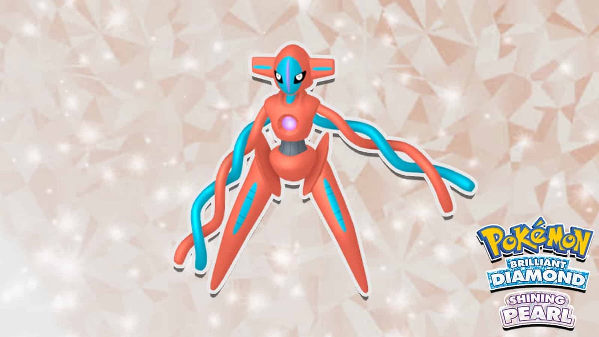 deoxys in pokemon brilliant diamond shining pearl