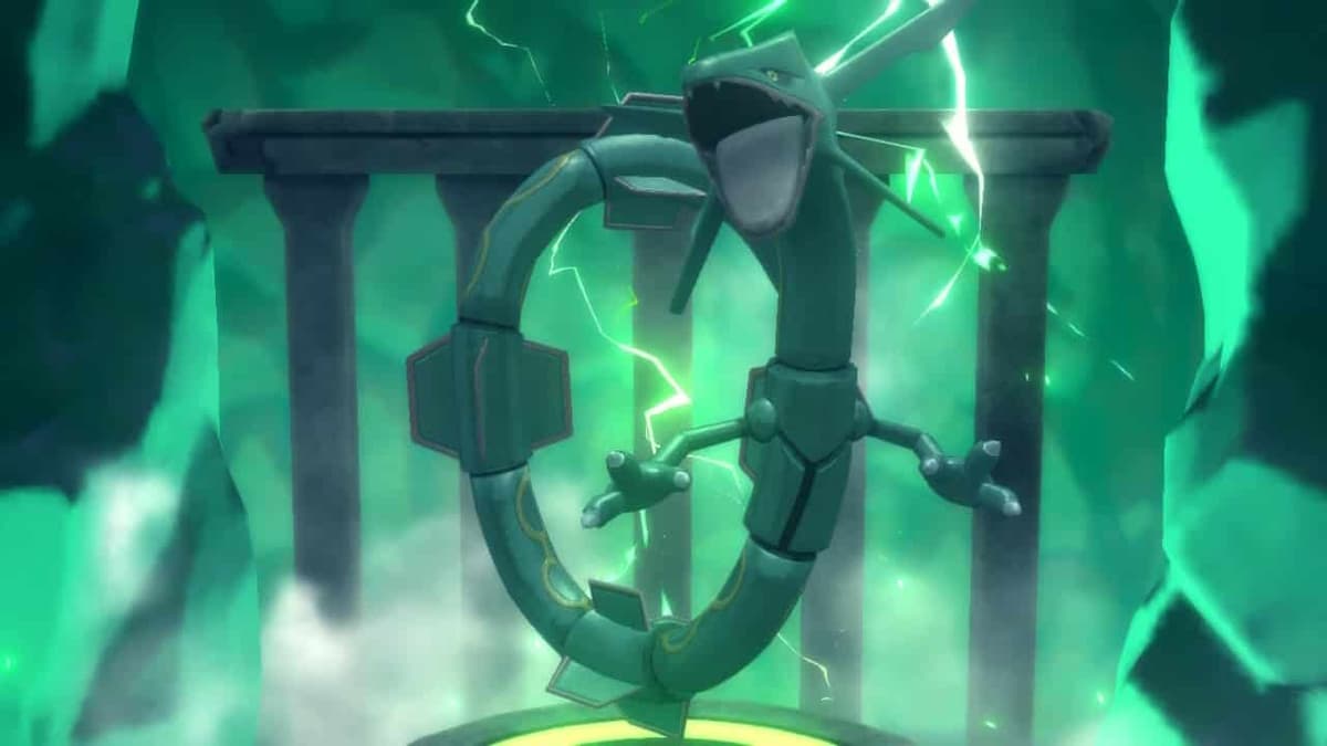 Pokemon Brilliant Diamond & Shining Pearl Rayquaza Ramanas Park