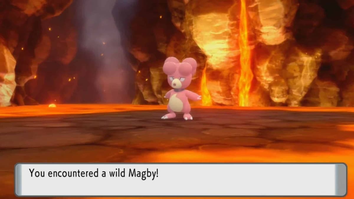 Magby magmar and magmortar in pokemon diamond pearl