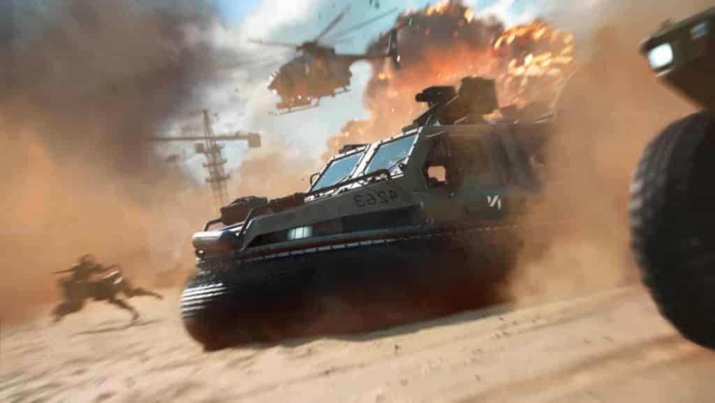 Battlefield 2042 Hovercraft gameplay