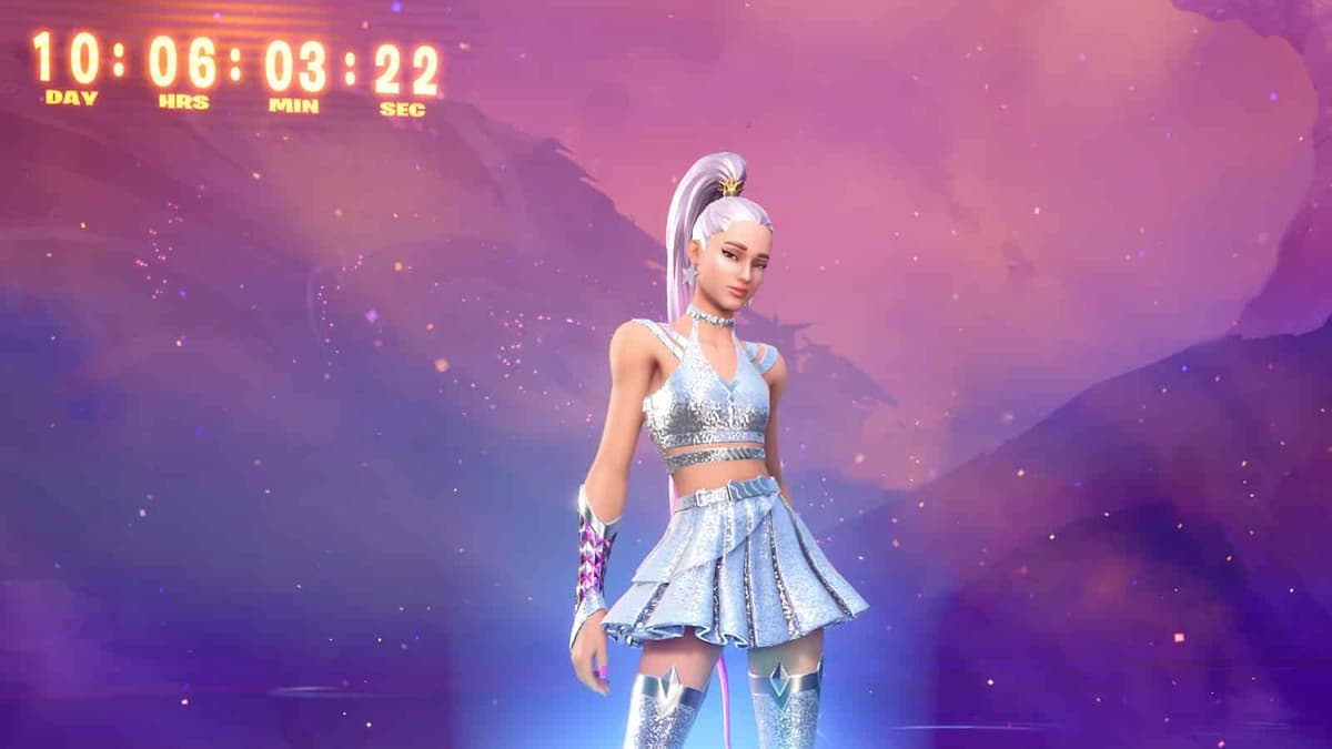 A countdown appearing in Fortnite Season 8