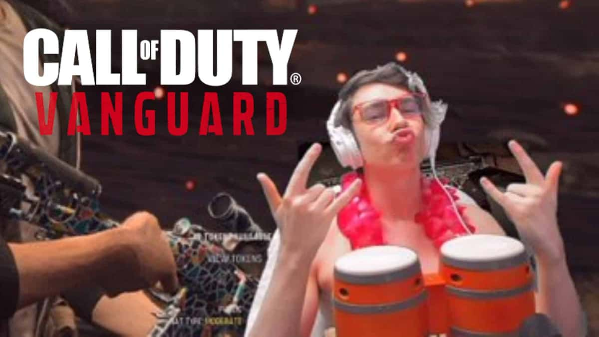 deanobeano plays CoD Vanguard with bongos