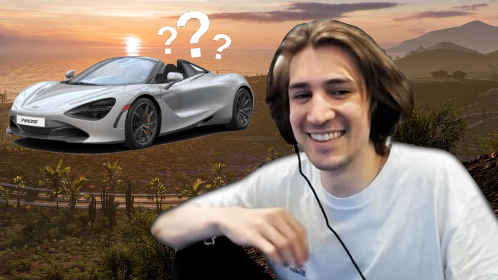 xQc reveals insane $300k McLaren 720s Spider despite not having a license -  Dexerto