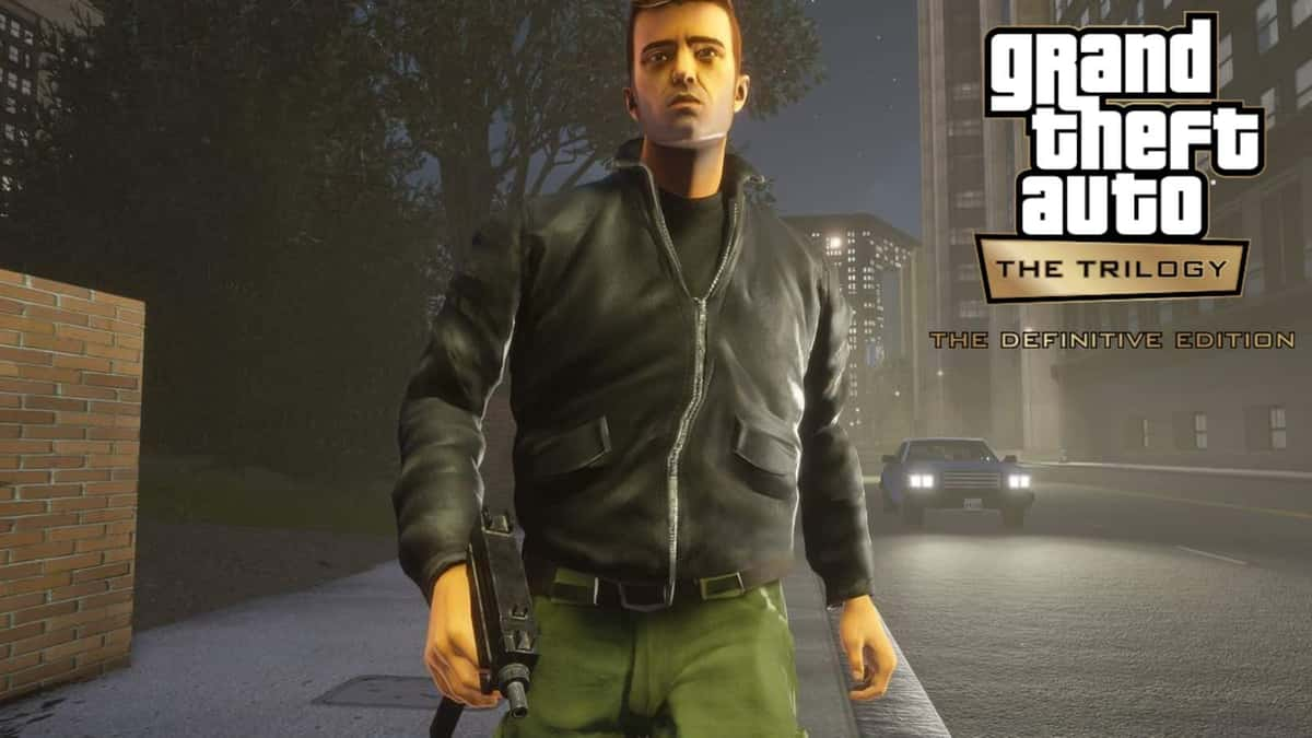 GTA 3 remaster screenshot showing Claude