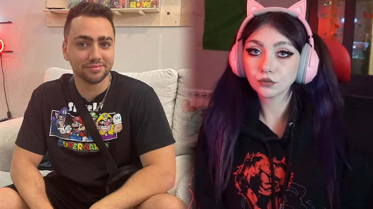 Mizkif next to Minx