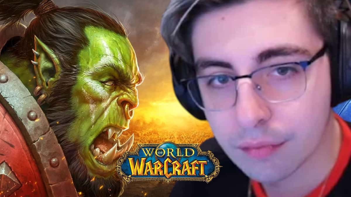 shroud plays WoW over New World