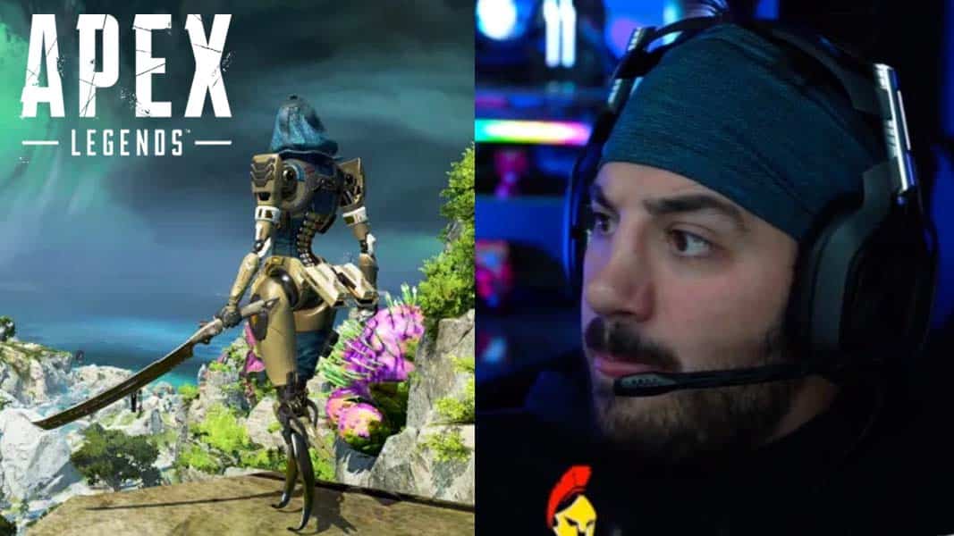 Ash in Apex Legends next to NICKMERCS