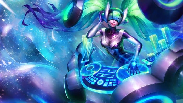 league of legends DJ sona support skin