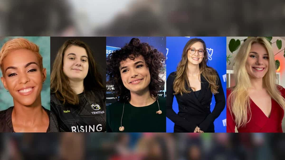 Images of Erin Ashley Simon, Nelo, Frankie Ward, Sjokz, and MissMarie