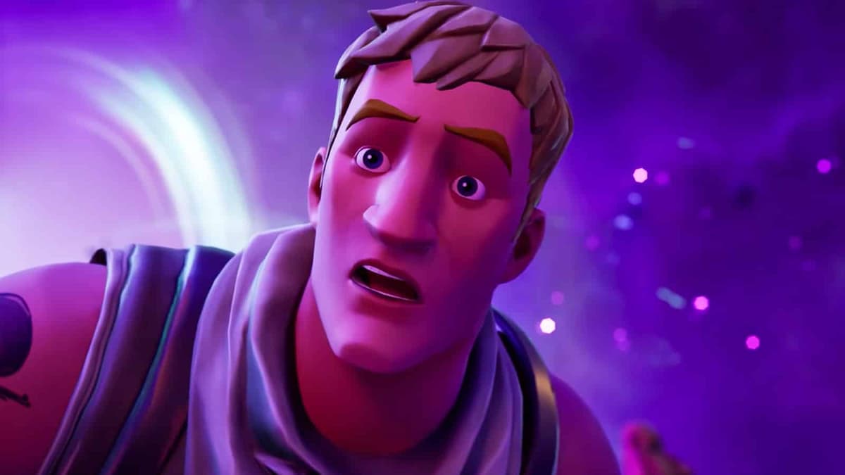 Agent Jonest looking shocked as the Fortnite Chapter 3 trailer leaks