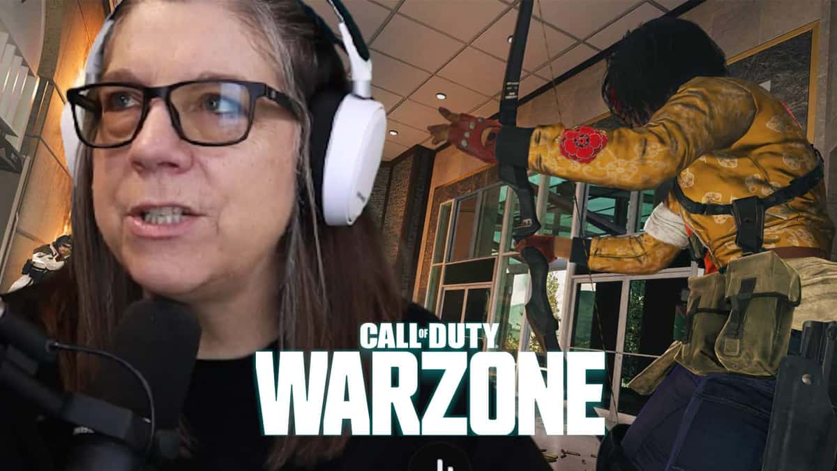 Grandma snipes in Cod Warzone