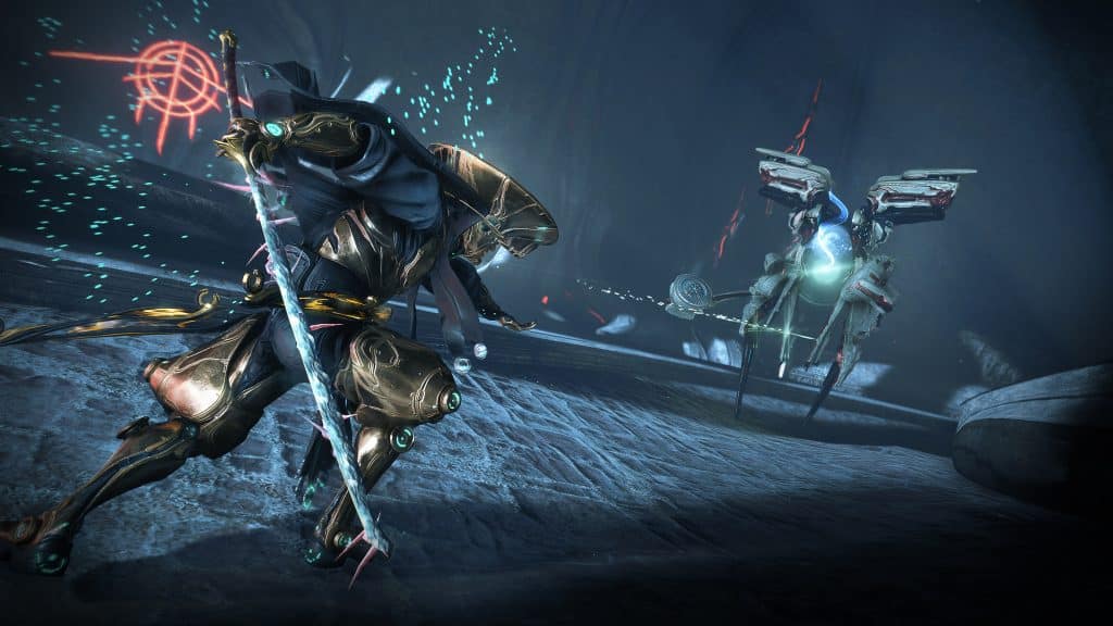 Warframe The New War screenshot showing Teshin