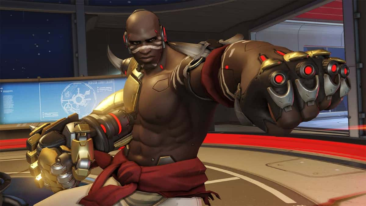 Doomfist on Lijang tower