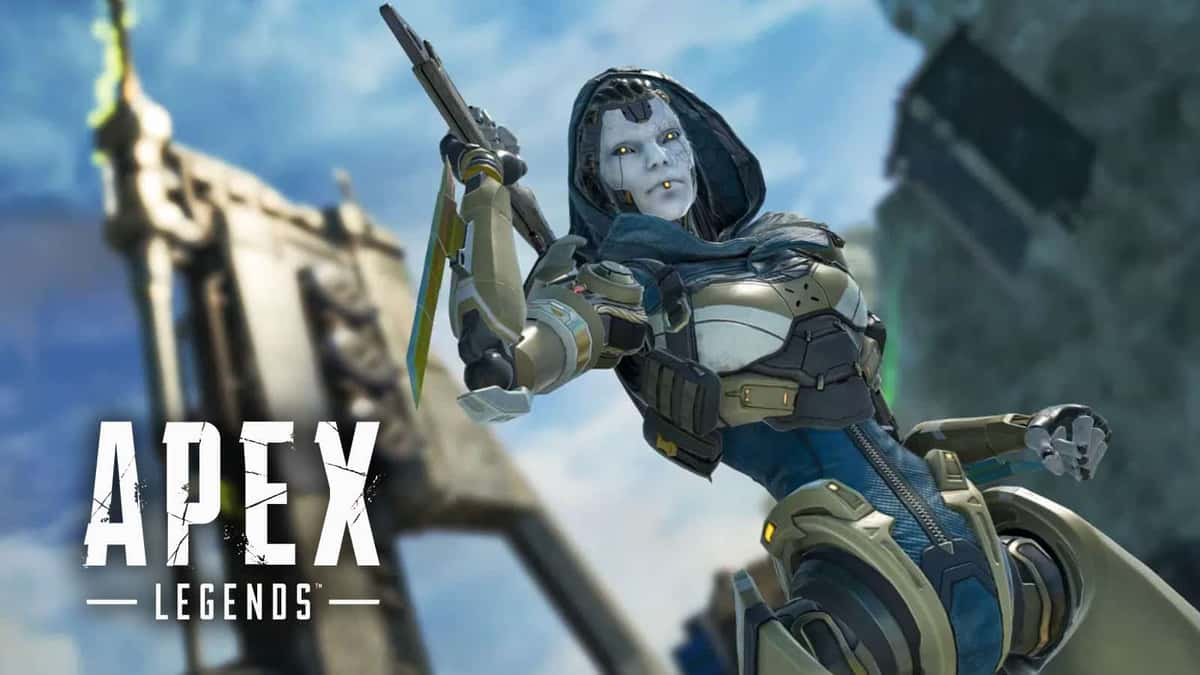 Ash holding sword in Apex Legends