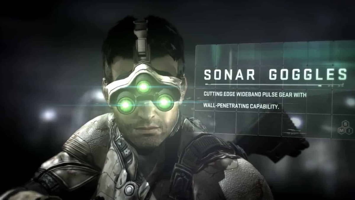 Sam Fisher's Sonar Goggles are an iconic part of the Splinter Cell franchise