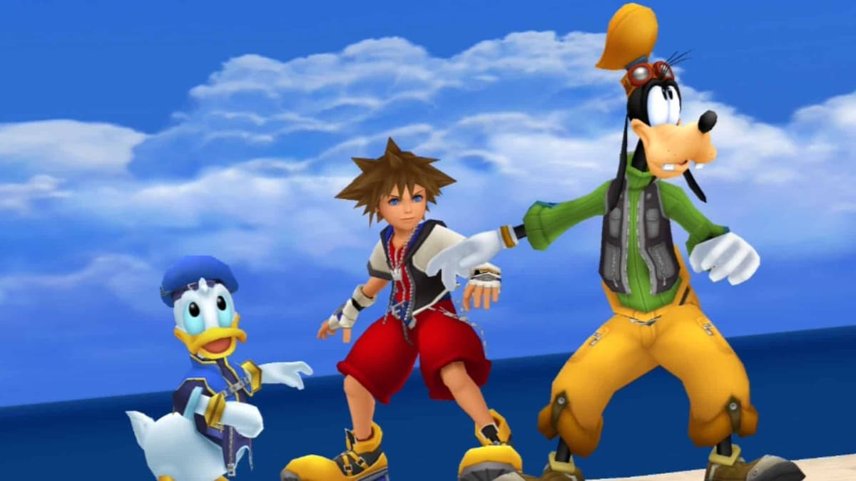 sora donald and goofy