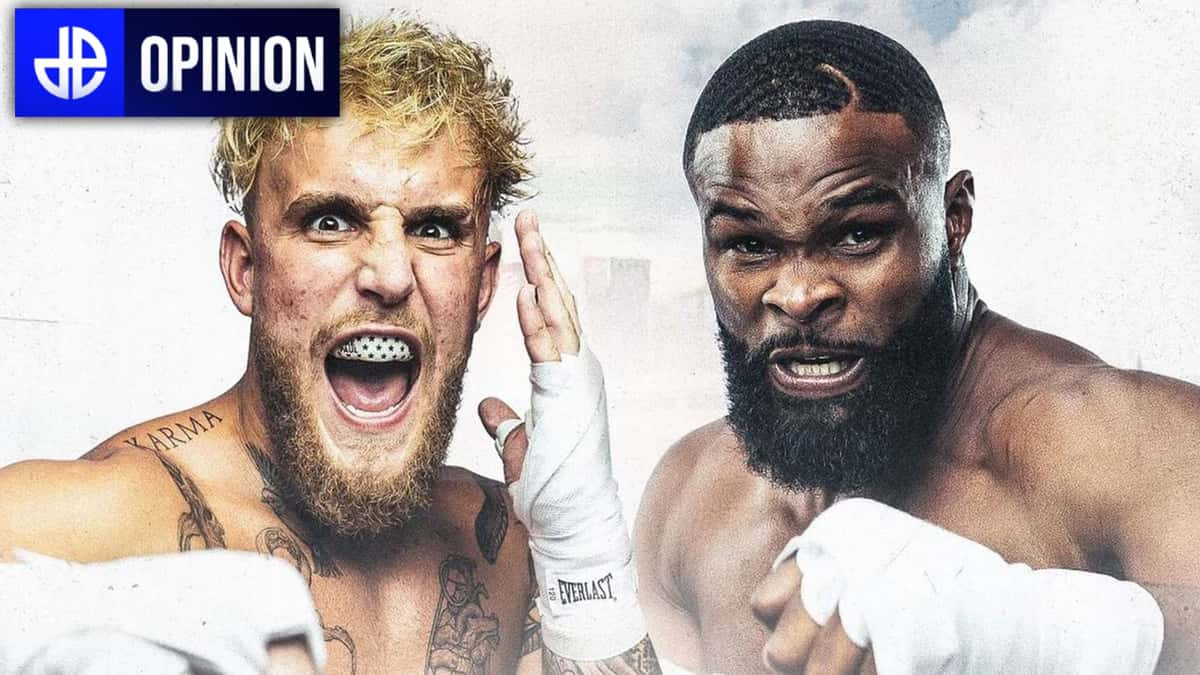 Jake Paul Tyron Woodley better than tommy fury opinion