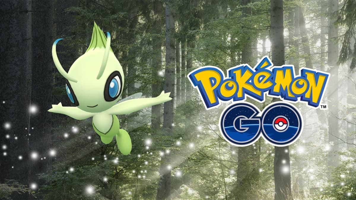 Celebi appearing in Pokemon Go's Johto Tour