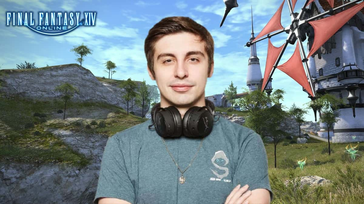 Shroud inside Final Fantasy Online