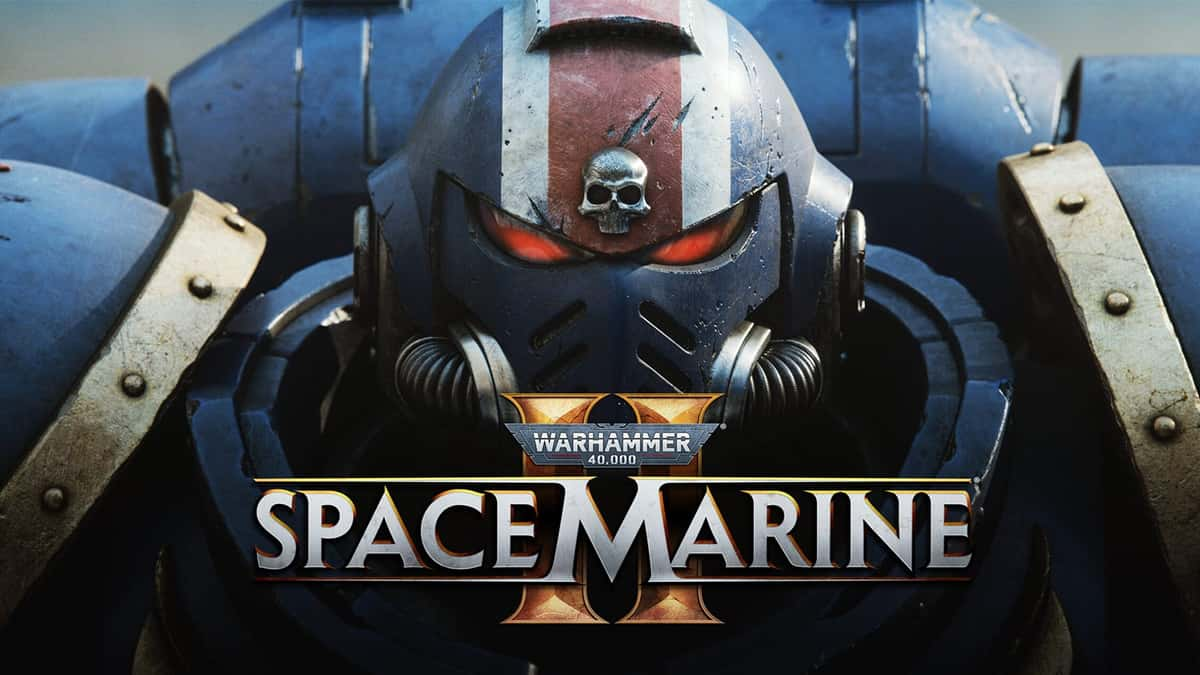 Space Marine staring