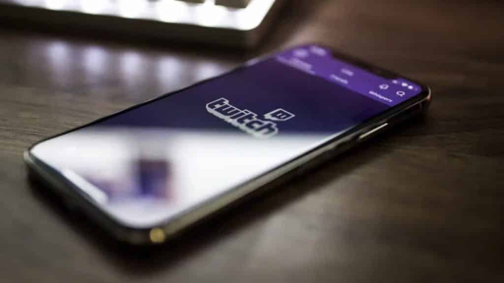 Twitch mobile phone logo