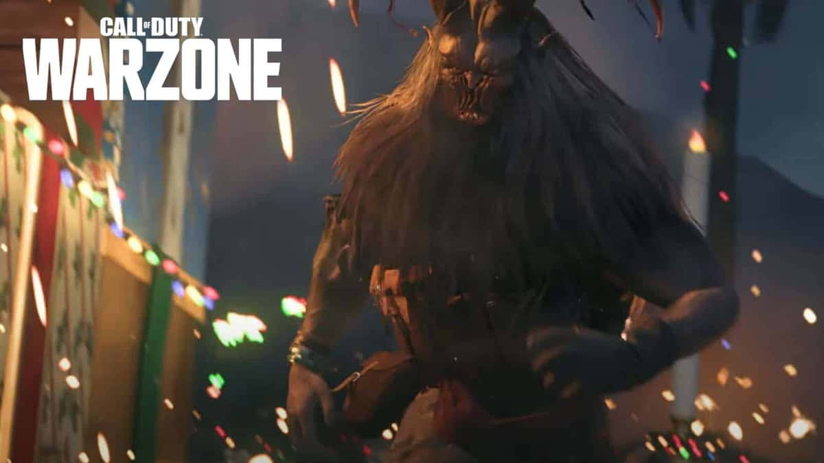 Krampus in Warzone / Vanguard