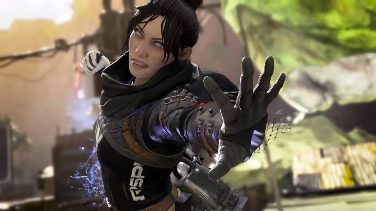 apex legends wraith punches the camera