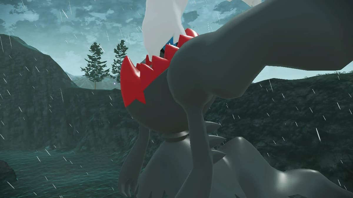 Pokemon Legends Arceus Mythical Darkria cutscene.