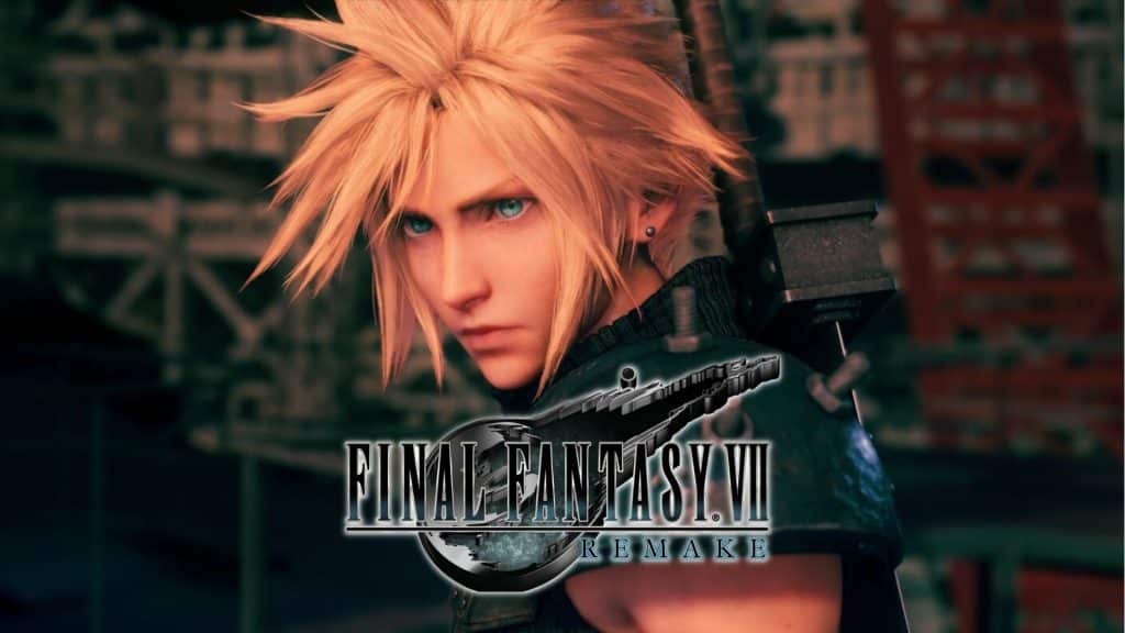 cloud looking ahead in ff7 remake