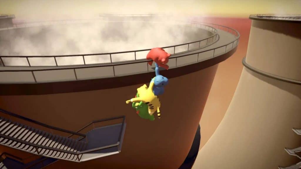 Gang Beasts бросают