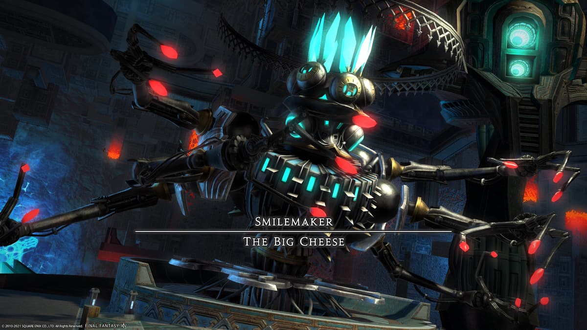 ffxiv endwalker smileton dungeon the big cheese boss