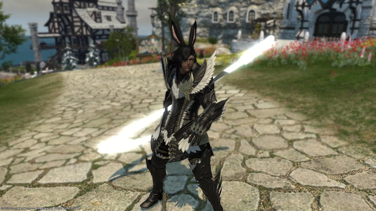 FFXIV screenshot showing the Reaper class