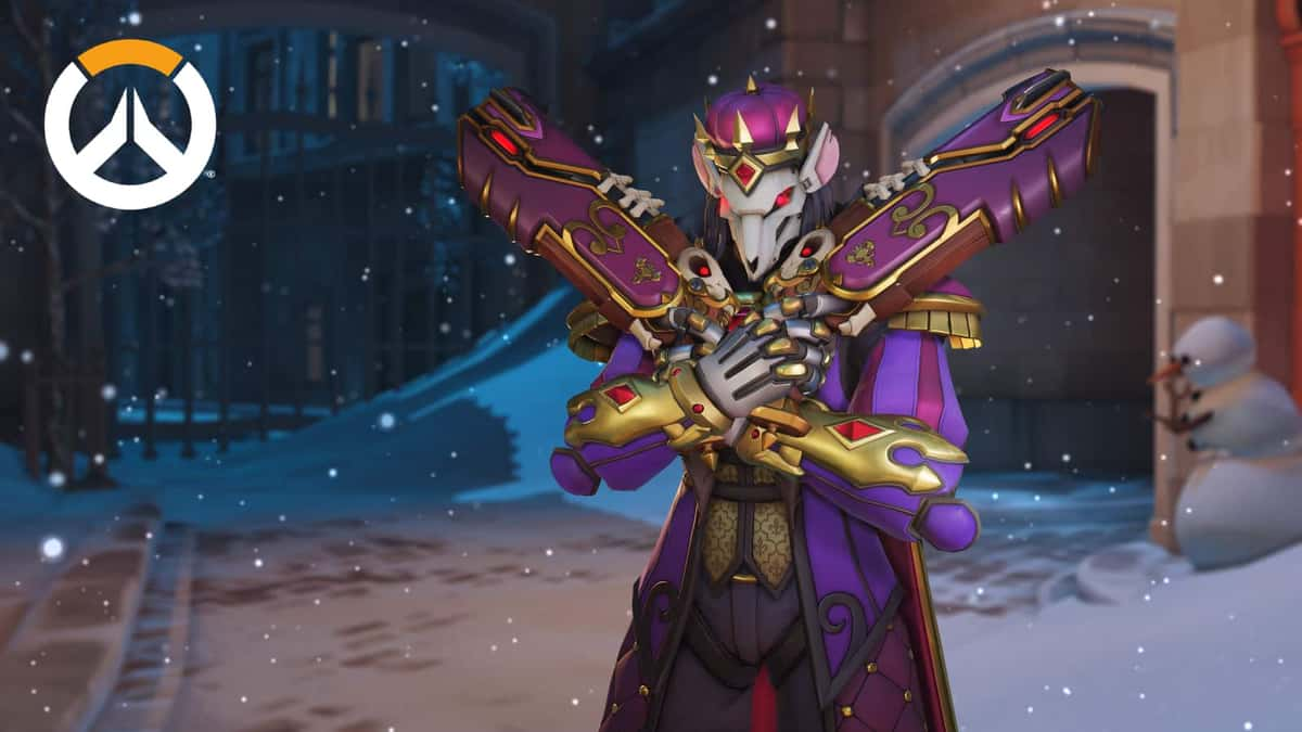 overwatch rat king reaper skin in snow