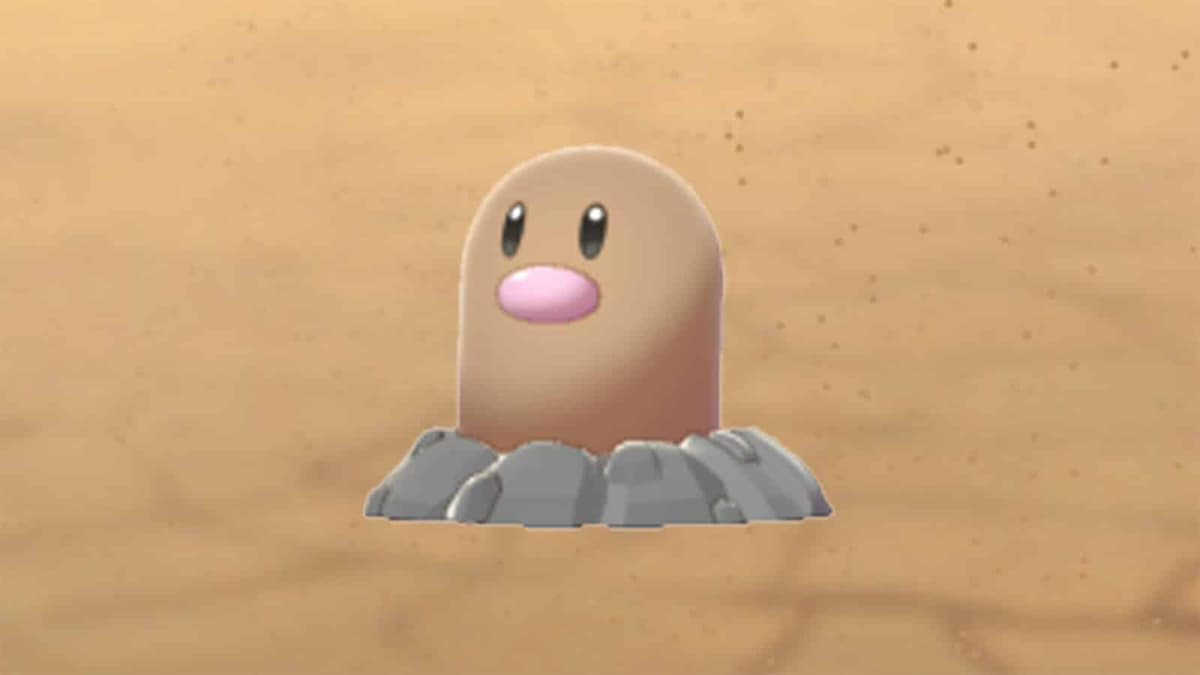 Diglett appearing in Pokemon GO Spotlight Hour