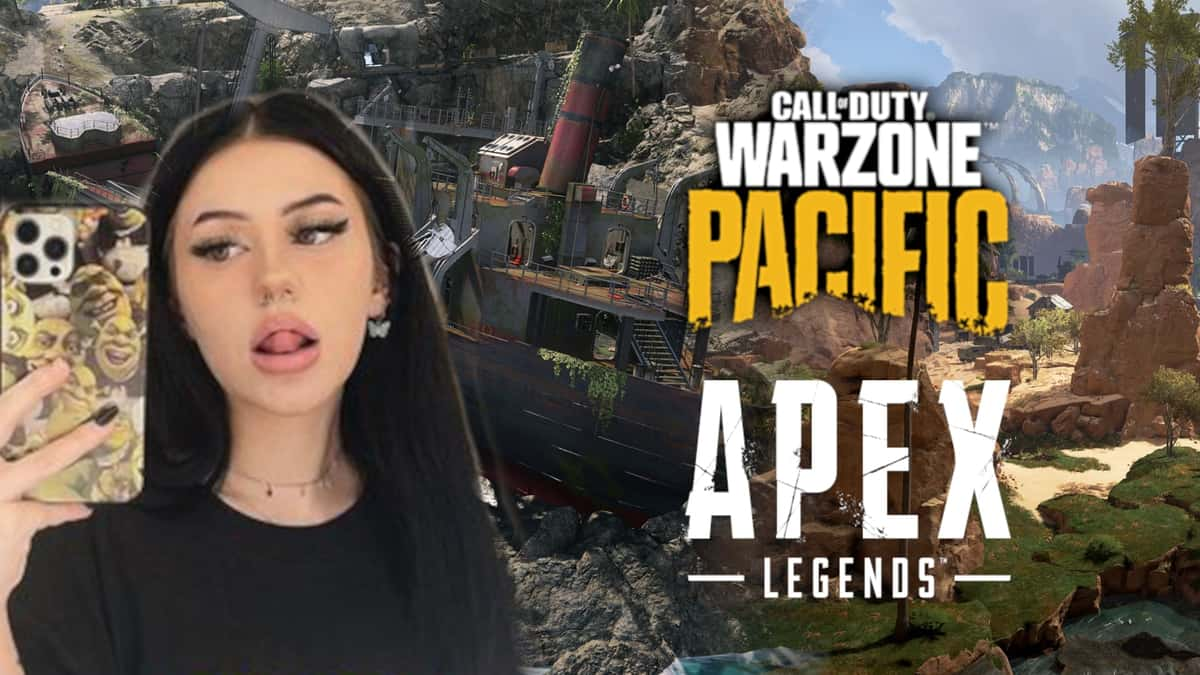 call of duty warzone streamer faze kalei apex legends