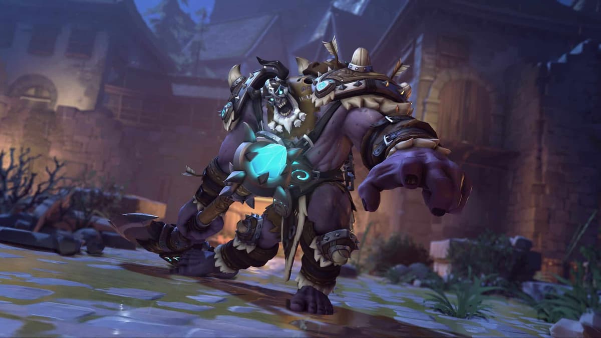 overwatch halloween terror 2021 dragur reinhardt skin