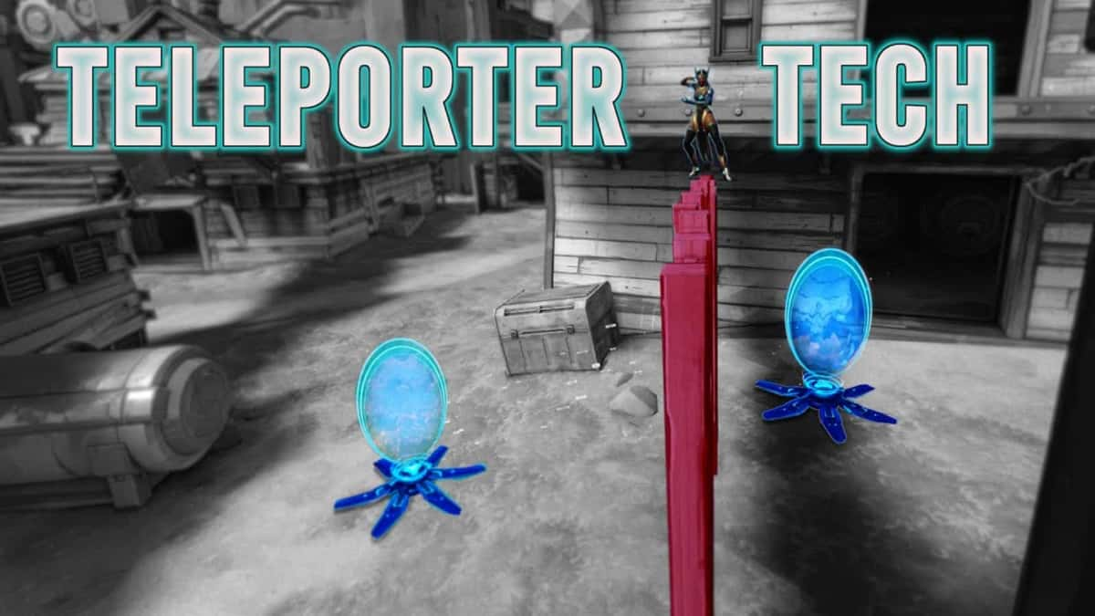 Symmetra teleporter trick