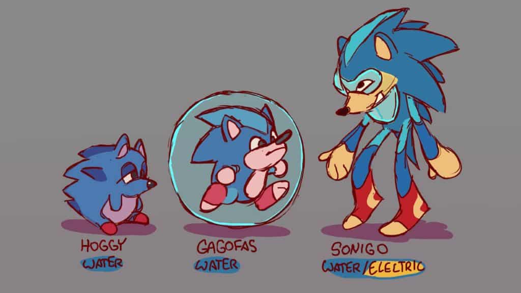 sonic pokemon