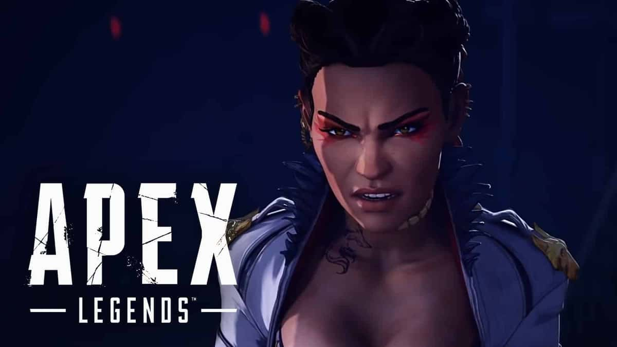 Loba next to Apex Legends logo.