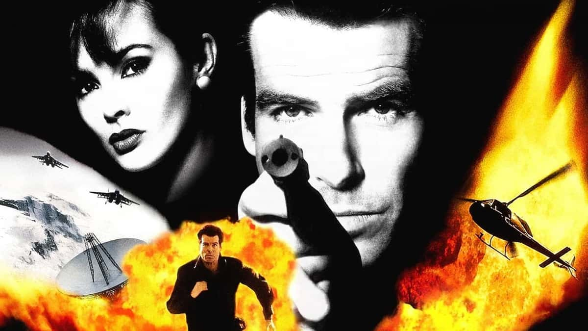 An image of the James Bond film, Goldeneye.