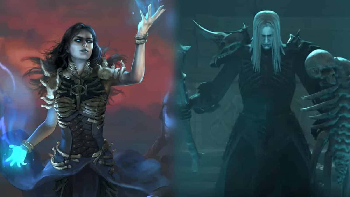 diablo 3 necromancer beside path of exile poe female necromancer