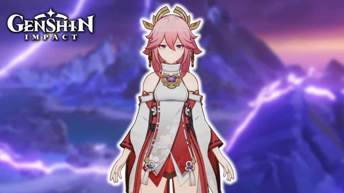 Genshin Impact's Yae Miko in Inazuma