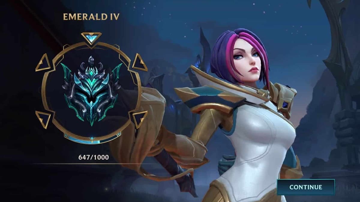 league of legends wild rift emerald rank player as Fiora