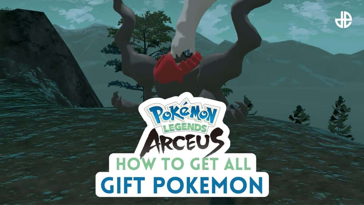 pokemon legends arceus gift pokemon