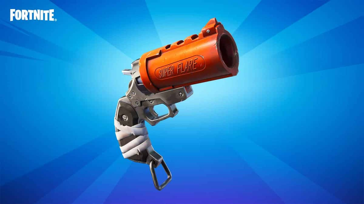 A Flare Gun in Fortnite Chapter 3